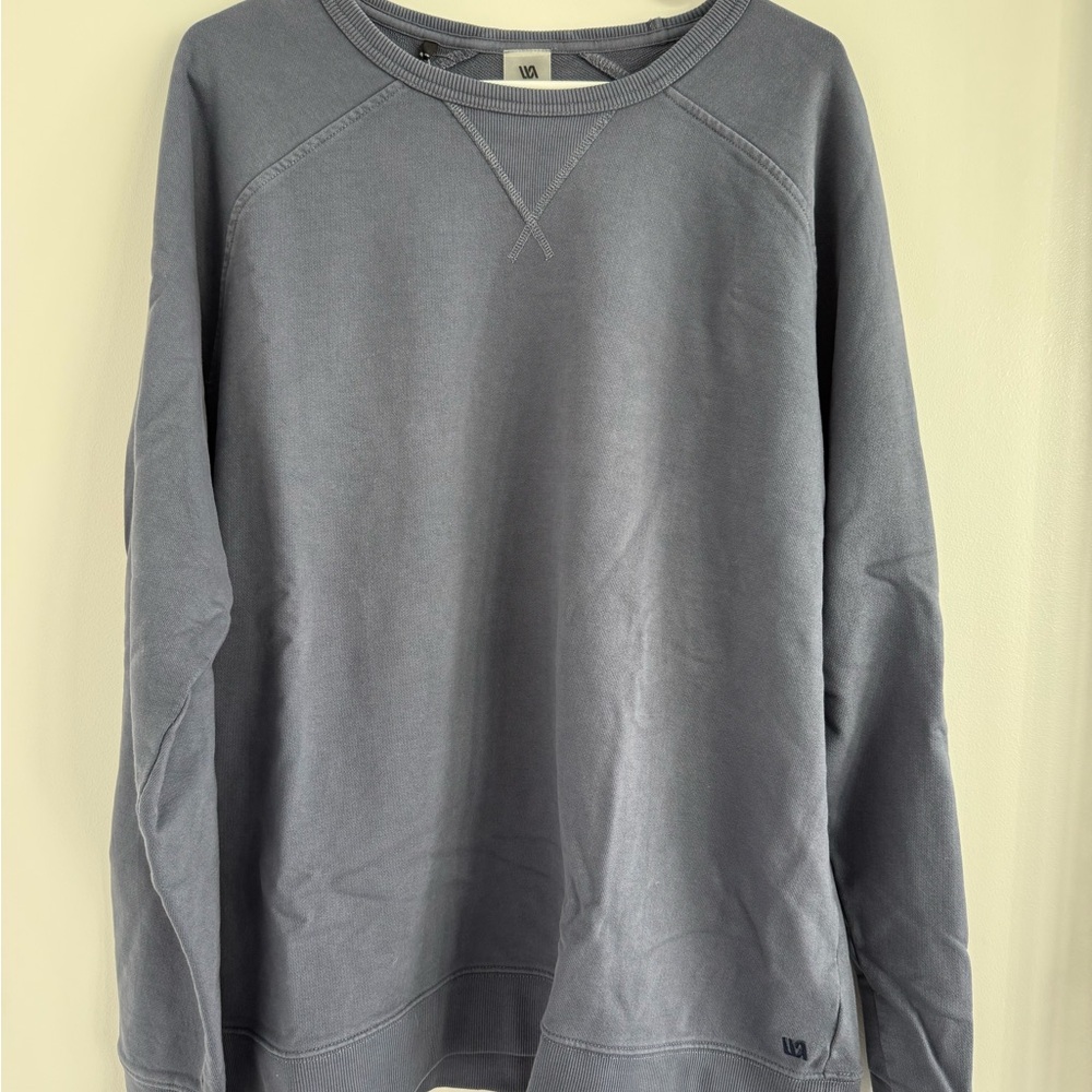 Men's Classic Crewneck Sweater in Slate Gray